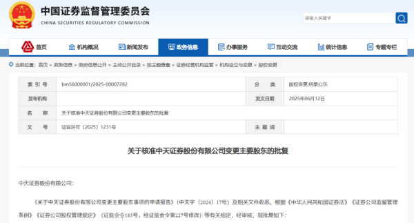 优秀股票配资网站 知名证券，股权变更落定